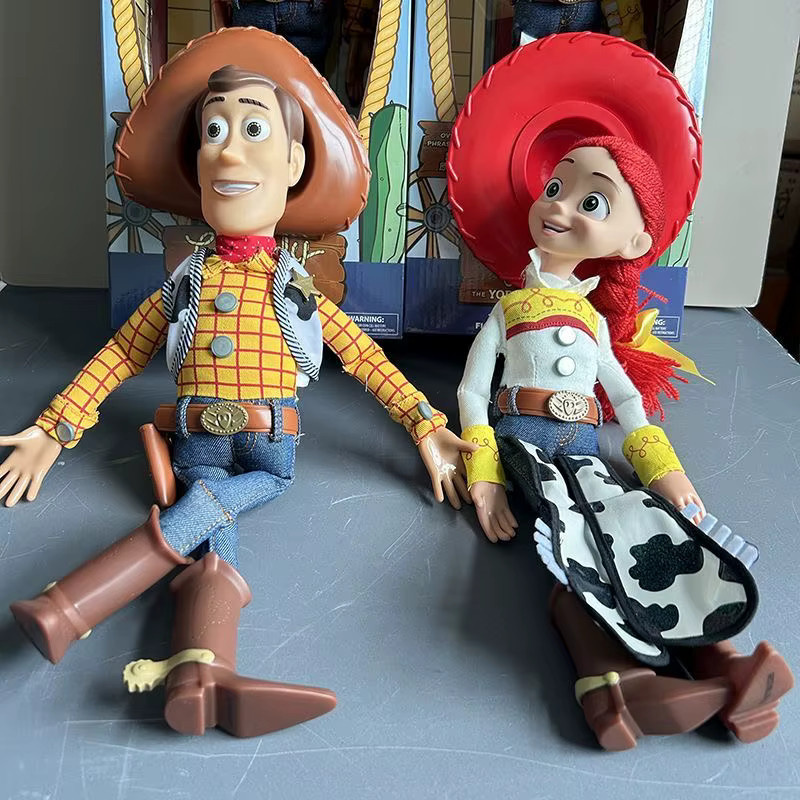 Disney Toy Story Woody-Actionfigur, Charakterpuppe, 40 cm, mit englischem Sound - Bild 1