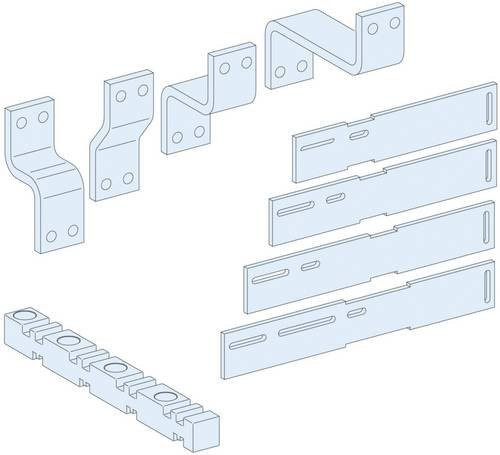 Schneider Electric LVS04481 PrismaSeT-P Verbindung für ComPacT INS-INV630b-1600A, 3polig, Festeinbau mit vertikaler Sammelschiene - Bild 1