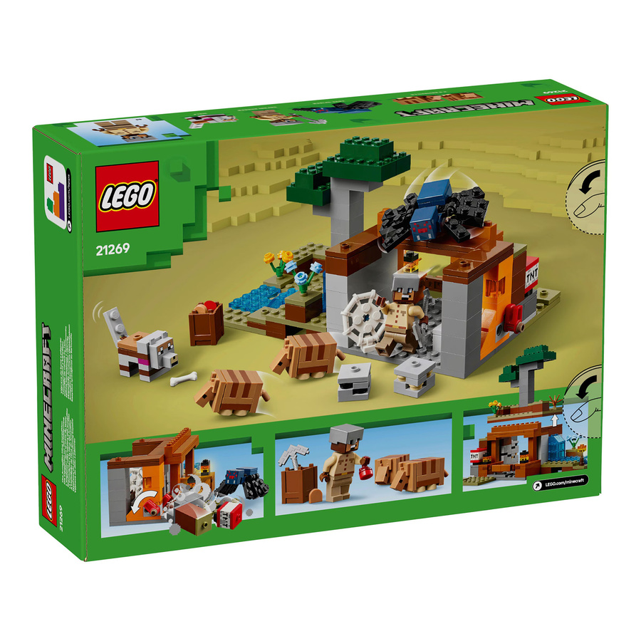 LEGO Minecraft Die Expedition zur Gürteltiermine Konstruktionsspielzeug ab 8 Jahren - Bild 8