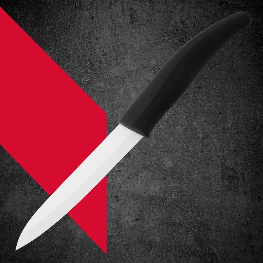Nirosta Kochmesser mit weißer Keramik-Klinge - Bild 2
