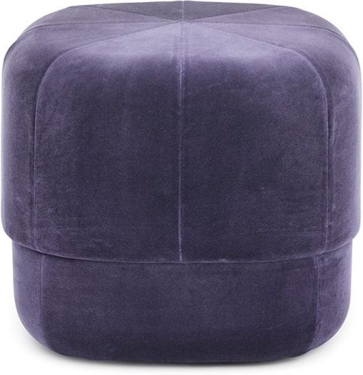 Normann Copenhagen Circus Hocker in Purple mit Veloursstoff - Bild 1