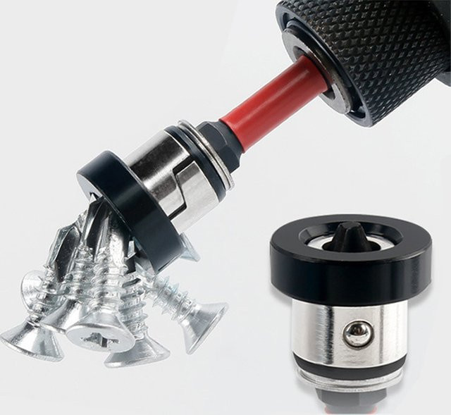 Magnetische S2 Trockenbau-Schraubendreher-Bits zur Positionierung von Gipskarton-Schrauben - Bild 1