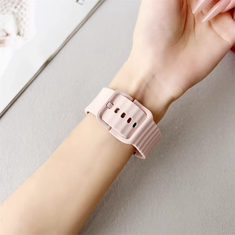CAOWTAN Uhrenarmband Silikon, Samsung Galaxy Watch 8, 40 mm, 44 mm - Bild 4