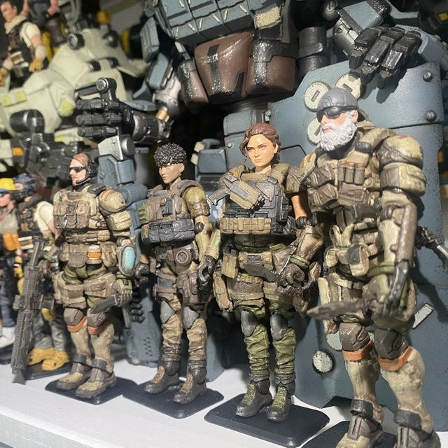 Bandai Acid Rain War Sand Waterstrider, Action Figur, ab 3 Jahren - Bild 1