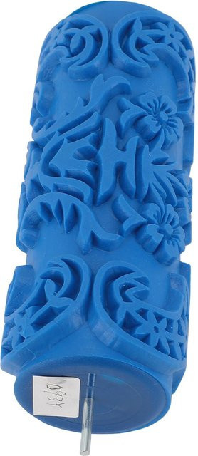Koogeelife Muster Farbroller Blau aus Gummi und Schaumstoff für Wanddekoration und Kunsttexturen - Bild 1