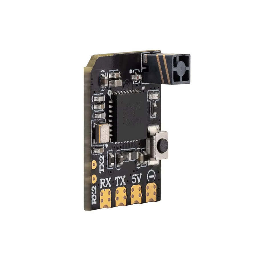 Radiomaster XR2 Nano 2,4GHz ExpressLRS Empfänger mit Turm-Antenne LR1121 und integriertem Wi-Fi-Modul in Schwarz - Bild 2