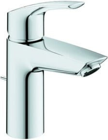 Grohe Eurosmart Waschtisch-Einhebelmischer mit Hybrid-Ablaufgarnitur in Chrom - Bild 1