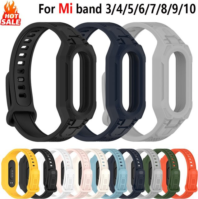 Uhrenarmband Silikon, Xiaomi Smart Band 10 9 8 7 6 5 4 3, Unisex - Bild 1