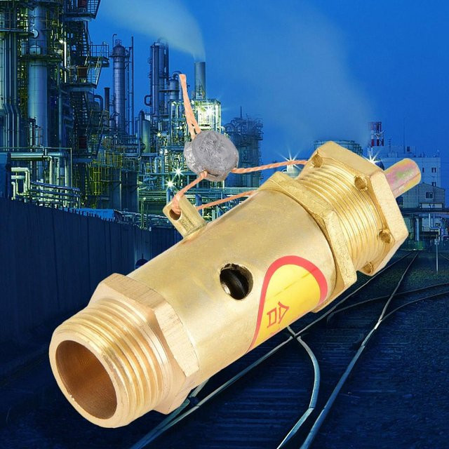 Fishine G38 Sicherheits-Ablassdruckventil für Kessel-Dampferzeuger in Gold (10 kg) - Bild 1