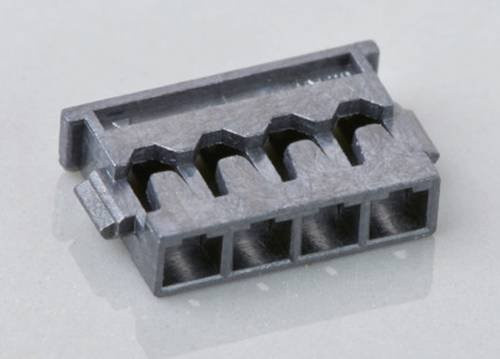 Molex Buchsengehäuse-Kabel in Schwarz und Grau mit 2er Rastermaß 1.2 mm - Bild 1