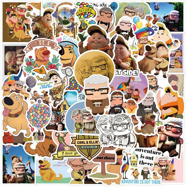 Disney Pixar Up Aufkleber, Nachfüllpack, Bunt / Mehrfarbig - Bild 1