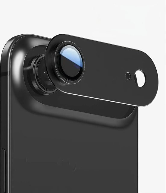 Matte Armor Ziai Kameraschutzabdeckung für Apple iPhone 17 Air in Schwarz - Bild 1