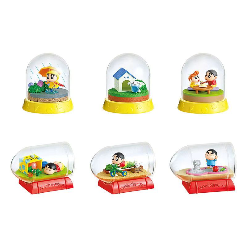 Rement Crayon Shin-chan Blind Box Anime Action Figur Miniatur Szene Multicolor Desktop Sammlung für Kinder - Bild 2