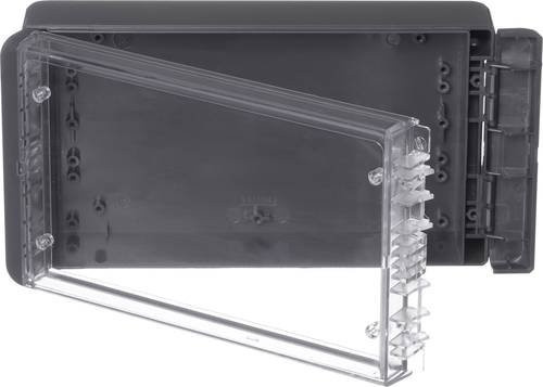 Bopla Bocube Outdoor-Gehäuse aus Polycarbonat in Graphitgrau RAL 7024, B/T/H: 125 x 231 x 60 mm - Bild 1
