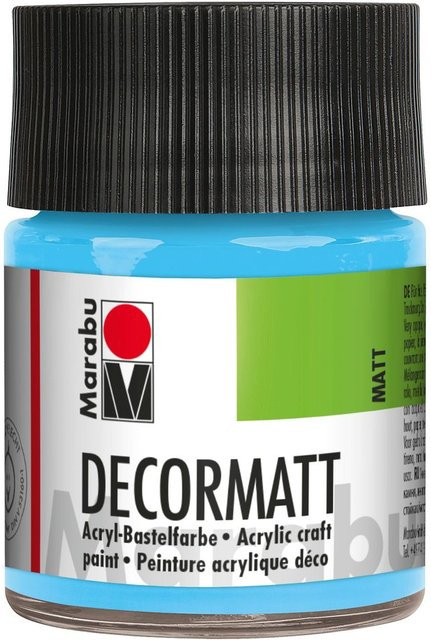Marabu-Decormatt Hellblau 50ml - Bild 1