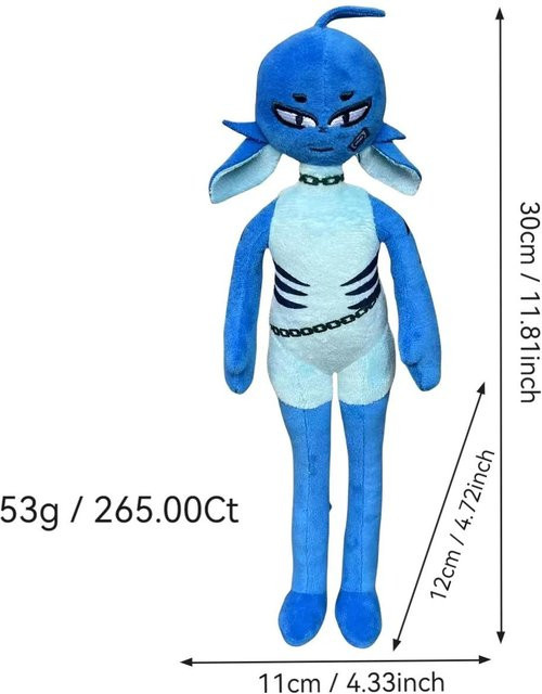 Yiran Health & Beauty Ingwer-Clownfisch Plüschtier, 30cm, ab 1 Jahr - Bild 1