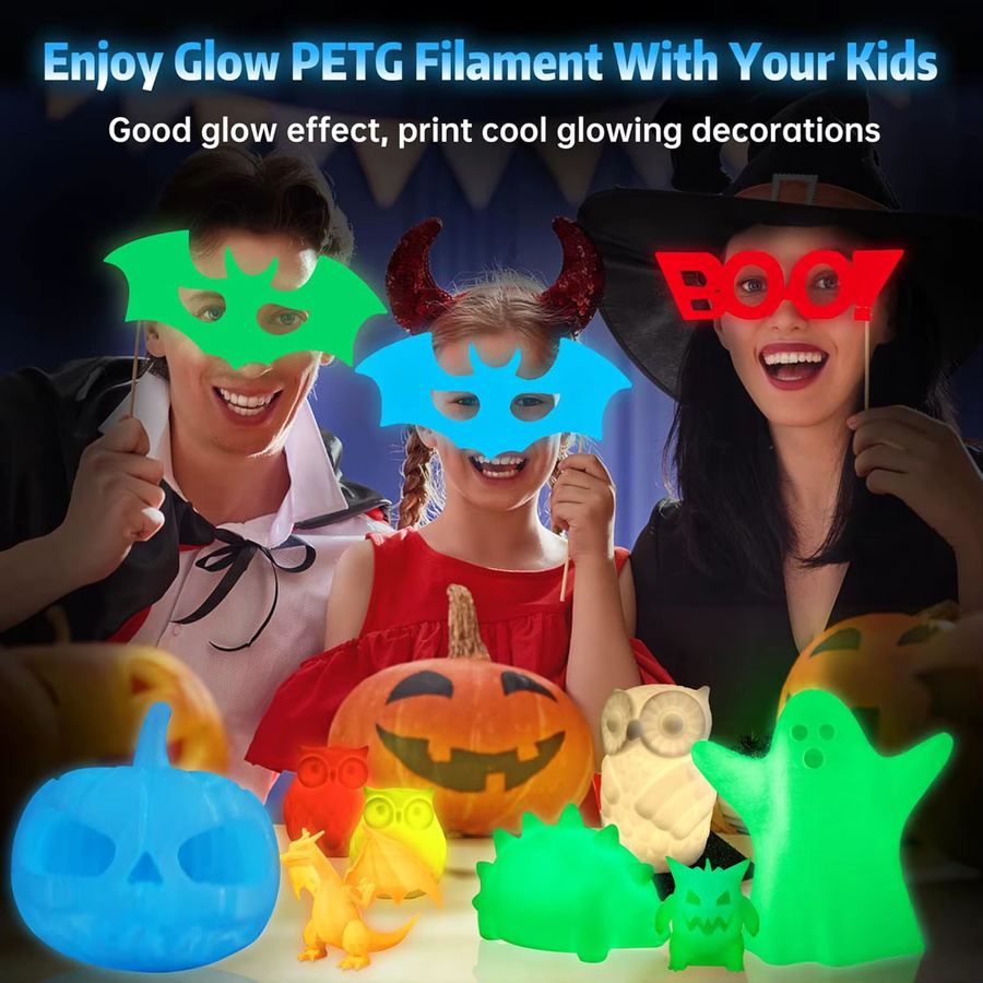 SUNLU PETG-Filament leuchtend blau, 1,75 mm, 1000 g, für FDM-3D-Drucker - Bild 3