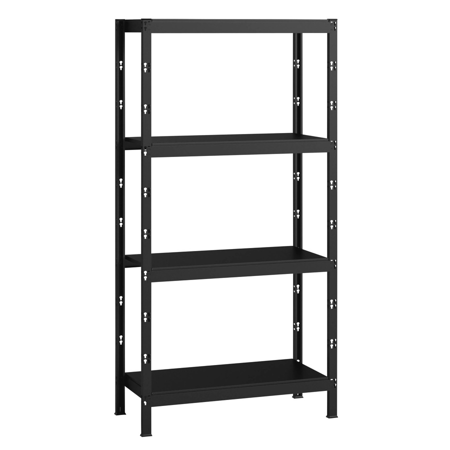 Schulte Profi-Steck-Grundregal Schwarz B/T/H: 100 x 35 x 195 cm - Bild 2