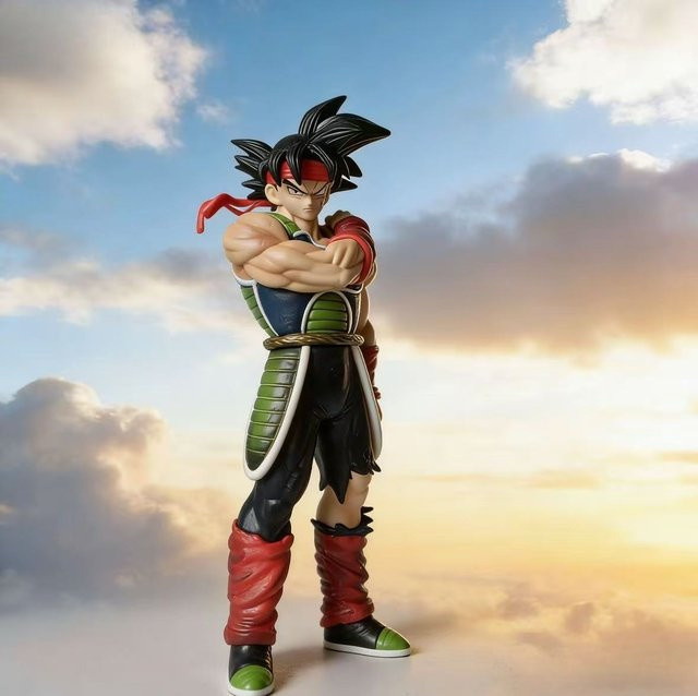 Bandai Dragon Ball Z Bardock Figur, Modell Szene, 24cm, Einzelfigur - Bild 1