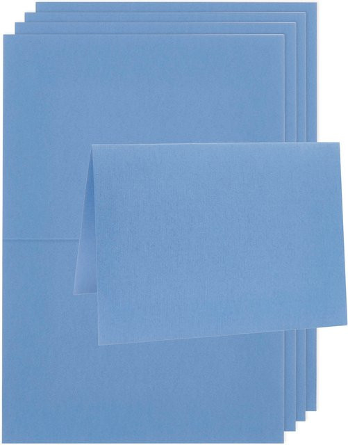 Rico Design Paper Poetry Luxury Karten A5 Royalblau - Bild 1
