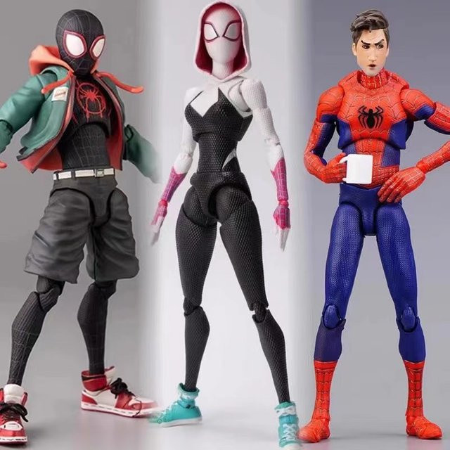 Bandai Marvel Spider-Verse Legends Sentinel Spiderman Actionfigur - Bild 1