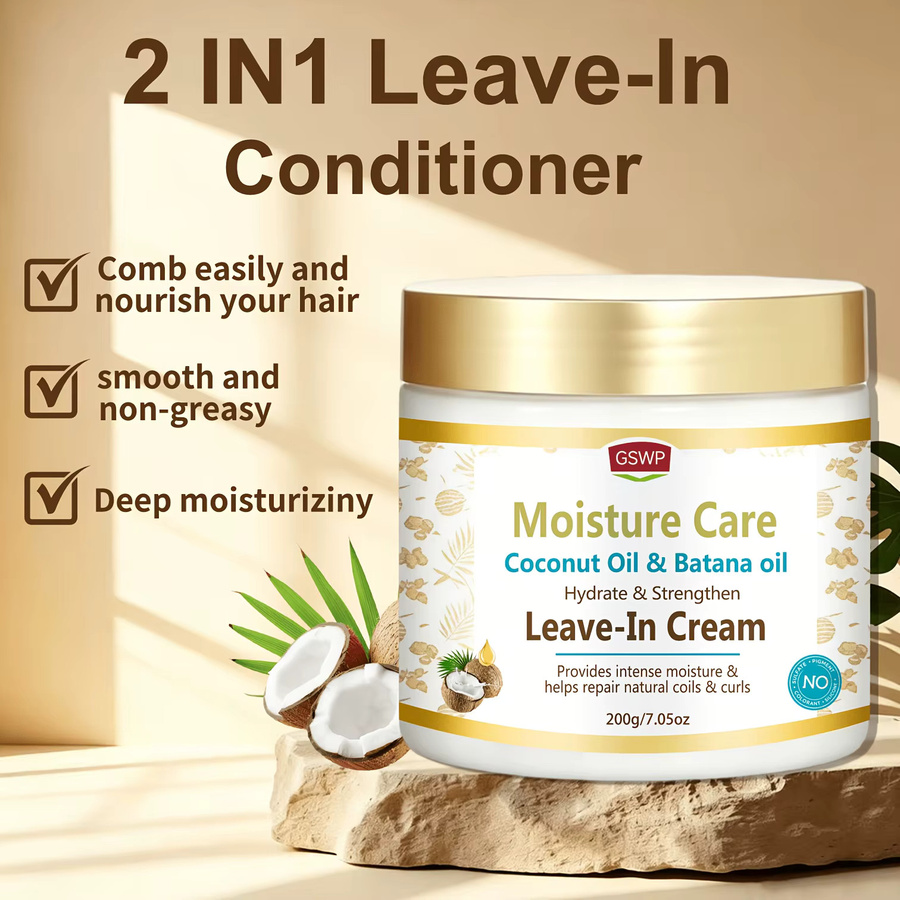 GSWP 2-in-1 Leave-In-Conditioner mit Kokosnussöl und Batana-Öl, 208 ml - Bild 2
