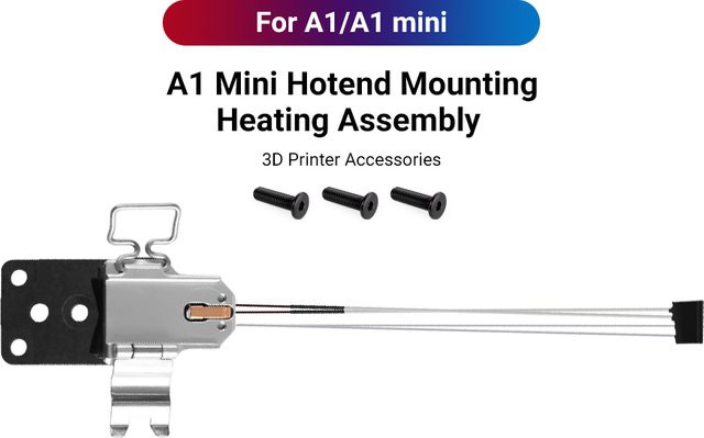 Bambu Lab Heizbaugruppen-Kit für die A1 und A1 Mini Hotend-Montage - Bild 1