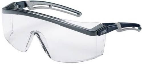 uvex astrospec 2.0 Schutzbrille mit UV400 supravision plus Gläsern in Schwarz/Grau/Transparent nach EN 166 und EN 170 - Bild 1