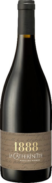 La Catherinette Rotwein Côtes du Rhône, Syrah, 2023, trocken, 0,75 l - Bild 1