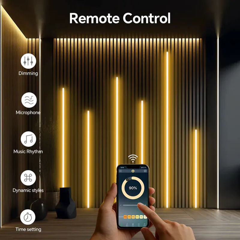 MALITAI Neon COB LED-Lichtleiste mit Smart APP-Steuerung, selbstklebend, Farbe: Weiß - Bild 3