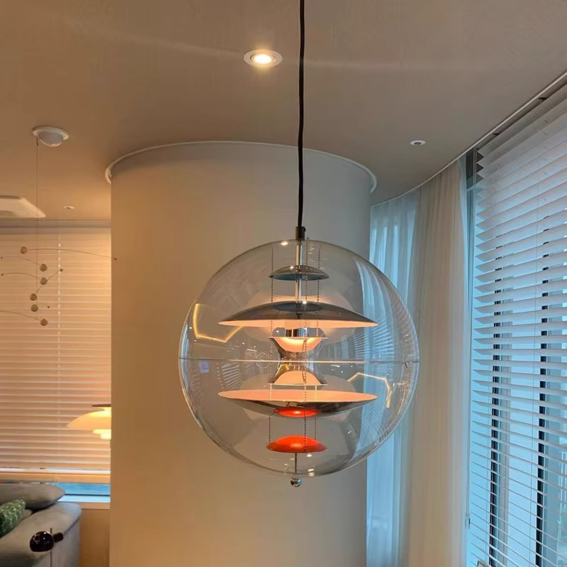 TAONUANSHU Nordische Acryl-Pendelleuchte in Ringform für Wohnzimmer und Schlafzimmer, erhältlich in Weiß, Gold oder Silber - Bild 5
