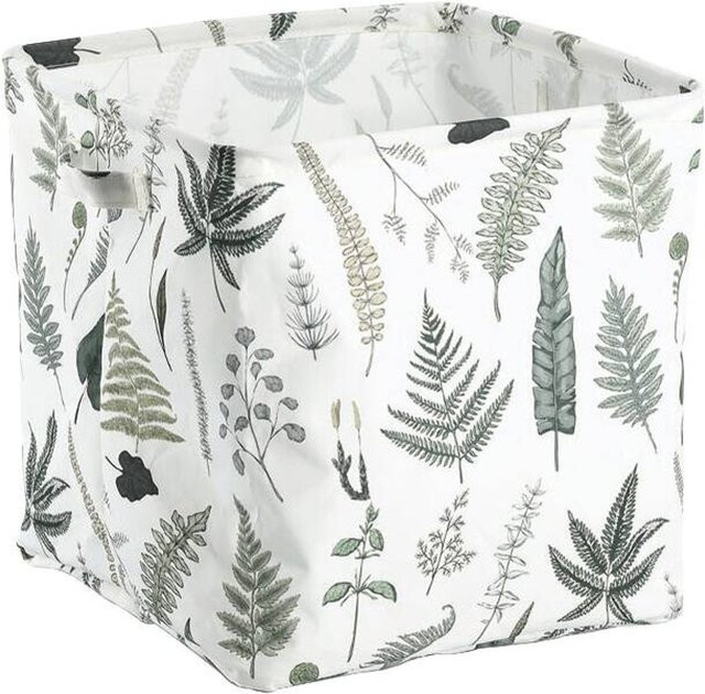Zeller Aufbewahrungskorb aus Polyester in Multicolor mit Griffen B/H/L: 31 x 30 x 31 cm - Bild 1