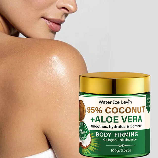 Water Ice Levin Körperpflegecreme mit Aloe Vera, Kollagen, Niacinamid, Unisex - Bild 1