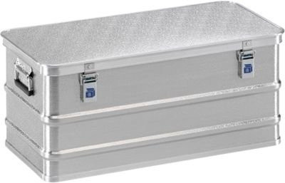 Gmoehling Midi-Box aus Leichtmetall in Silber mit Deckel und Griffen, Volumen: 81 l - Bild 1