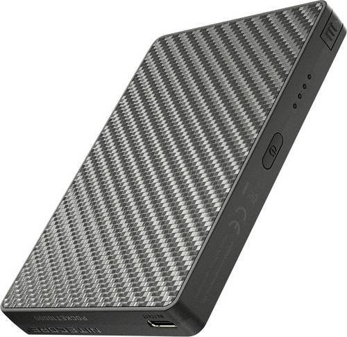NiteCore POCKET10000 Powerbank 10000 mAh mit QC 3.0 und USB PD in Grau - Bild 1