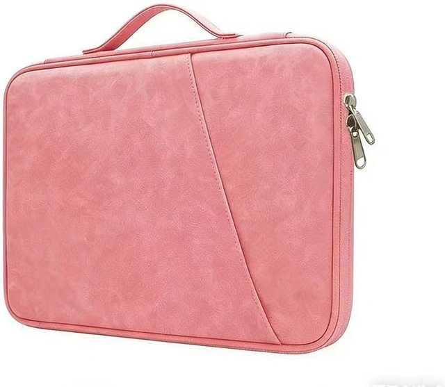 Wasserdichte Tablet-Tragetasche für iPad und Tablets von 9 bis 13 Zoll in Rosa - Bild 1