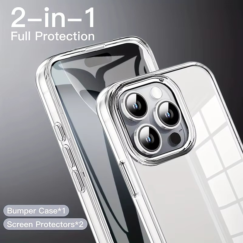 3er-Set Silikon Schutzhülle für iPhone in Transparent von ZEKS - Bild 4