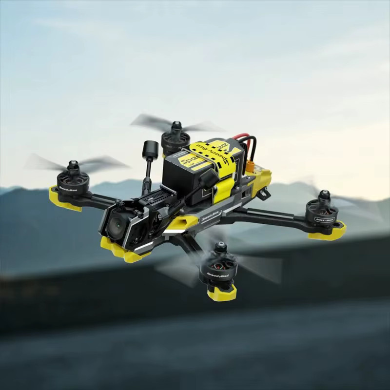SpeedyBee Master5 V3 5-Zoll-FPV-Rahmen in Schwarz mit F405 V5 FC und O4 Pro Air Unit kompatibel - Bild 3