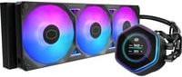 Cooler Master MasterLiquid 360 Atmos II LCD ARGB AIO Wasserkühlung in Schwarz mit Multicolour Beleuchtung - Bild 1