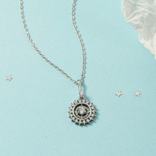 YIRAN Jewelry Halskette, 925 Silber, Kristall, Perle, Damen - Bild 1