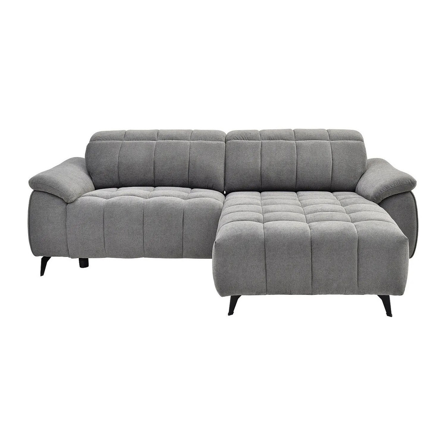 Vente-unique Relaxsofa Celtimo in L-Form, Grau, Breite: 230 cm - Bild 2