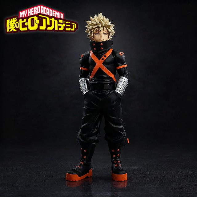 Bandai My Hero Academia Bakugou Katsuki Midoriya Izuku Todoroki Shouto, Anime-Figur, 18 cm, PVC - Bild 1