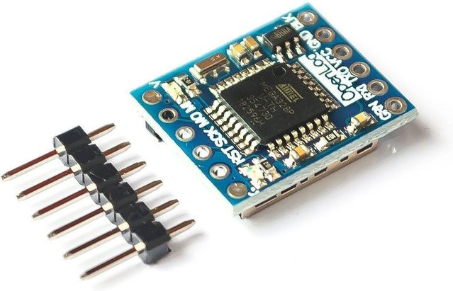 Openlog serieller Datenlogger Open Source Datenrekorder mit ATmega328 und Micro SD Unterstützung in Blau - Bild 1