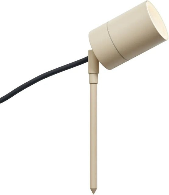 QAZQA Erdspießstrahler Beige GU10 Verstellbar IP44 mit Kabel und Stecker - Bild 1