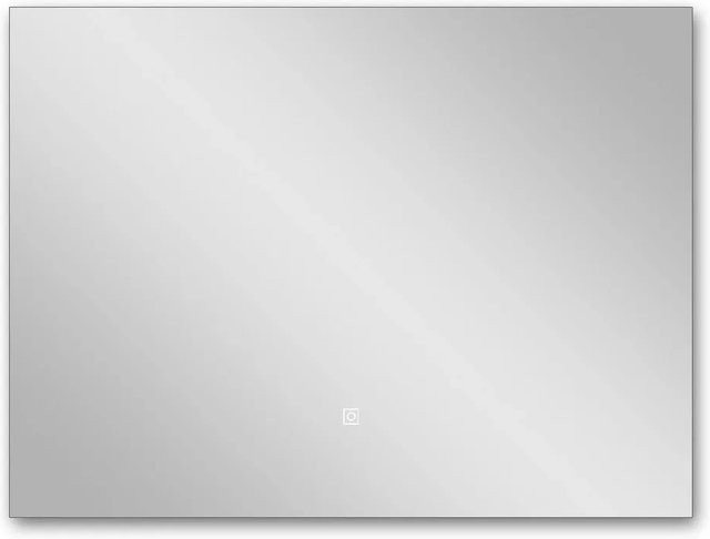 Aica Sanitär Badspiegel mit LED Beleuchtung, dimmbar, Kaltweiß 6000K, Memory Touch, B: 70 cm, H: 50 cm - Bild 1