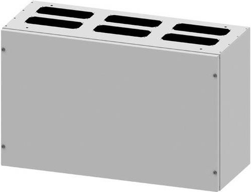 Siemens Rangierverteiler aus Stahl in Lichtgrau B/T/H: 80 x 50 x 32 cm - Bild 1