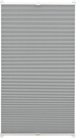 Gardinia Plissee EASYFIX in Schiefergrau, blickdicht, Polyester, Breite: 85 cm, Höhe: 130 cm - Bild 1
