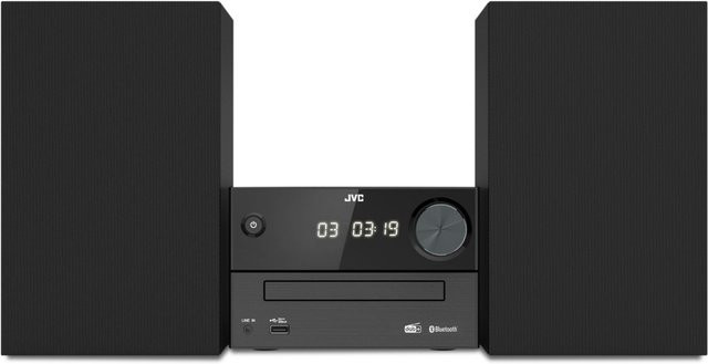 JVC UX-C25DAB Stereoanlage in Schwarz mit DAB+, Bluetooth, CD und USB - Bild 1