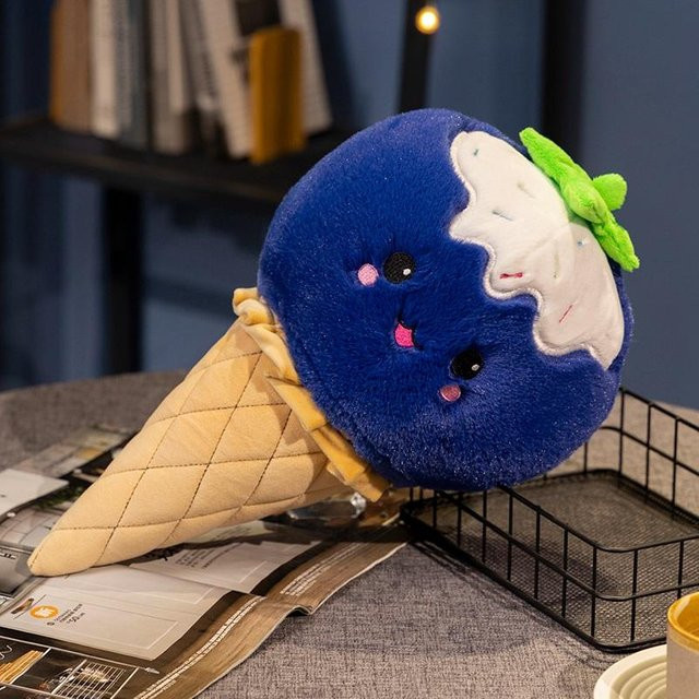 BC Pet Supplies Eis Plüschtier, blau, 40cm - Bild 1