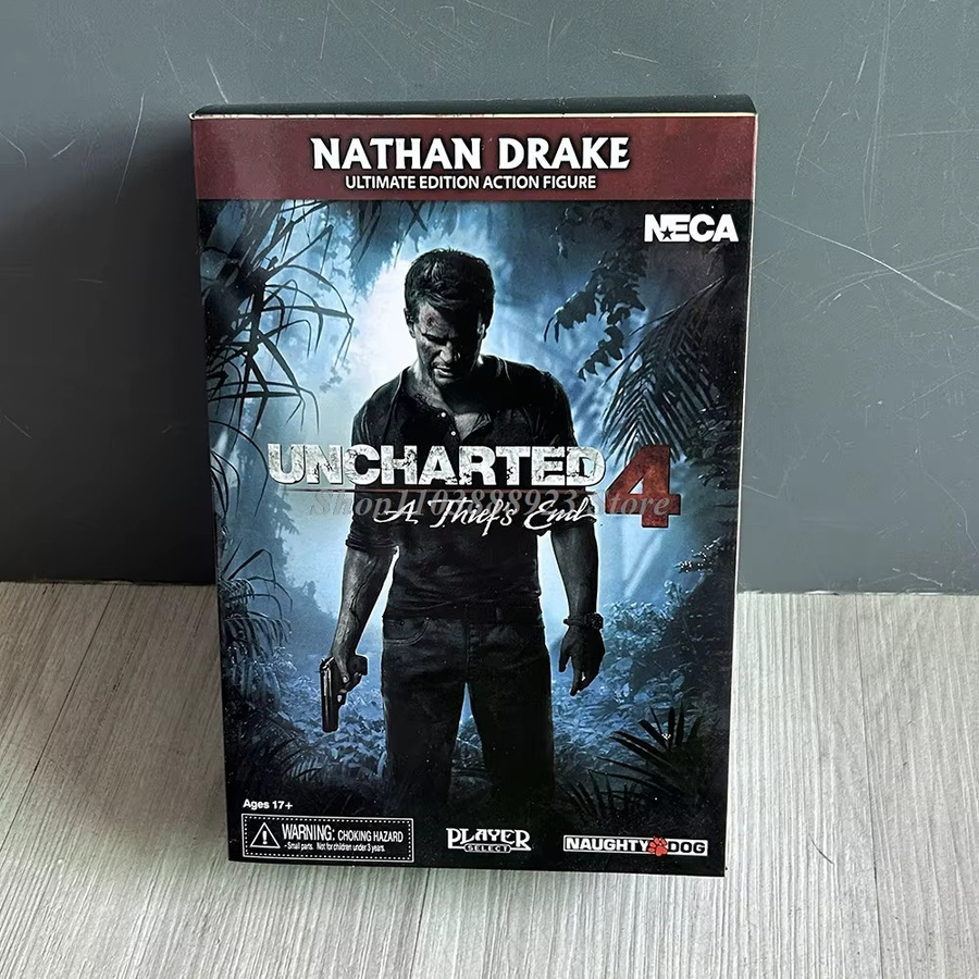 Bandai Uncharted Nathan Drake Actionfigur, Ultimate A Thief's End Edition, PVC-Modell, Einzelfigur - Bild 3